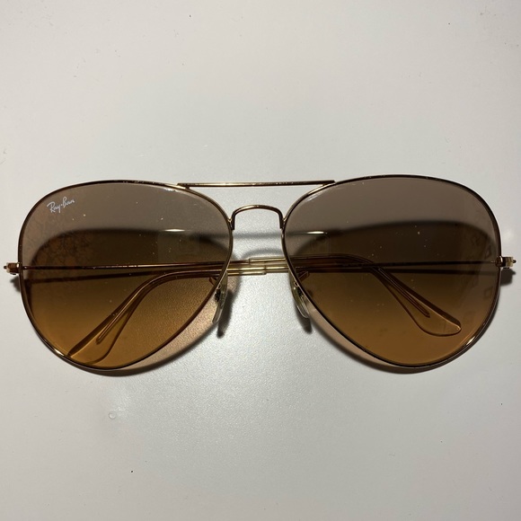 Ray-Ban Accessories - RAYBAN oversized gold aviators